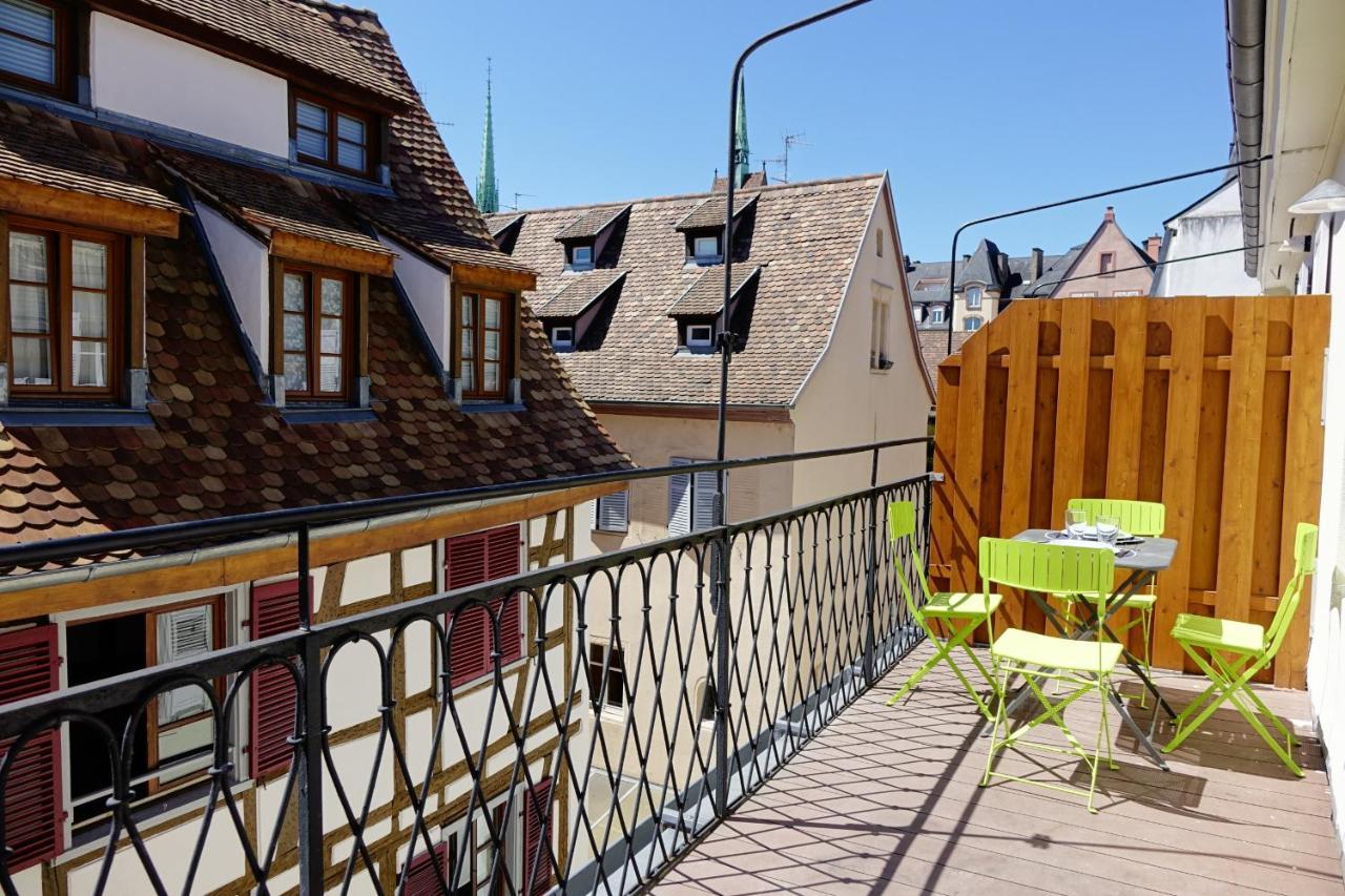 L'Appart Du Quai Avec Terrasse Strasbourg Eksteriør bilde