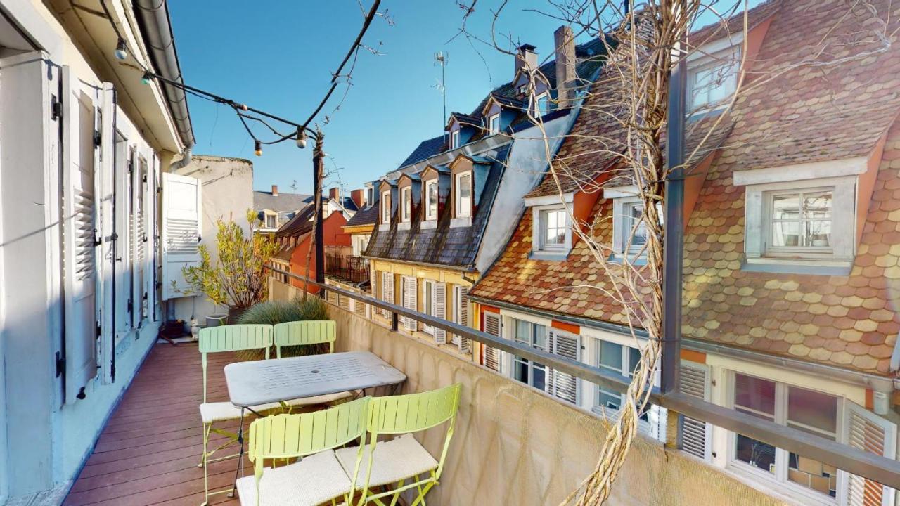 L'Appart Du Quai Avec Terrasse Strasbourg Eksteriør bilde